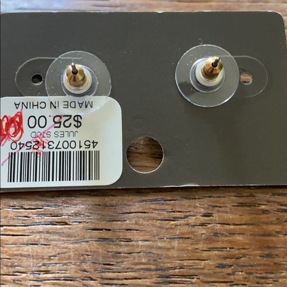 Chico Earring set NWT in gold bag ( pierced ear) - Picture 3 of 6